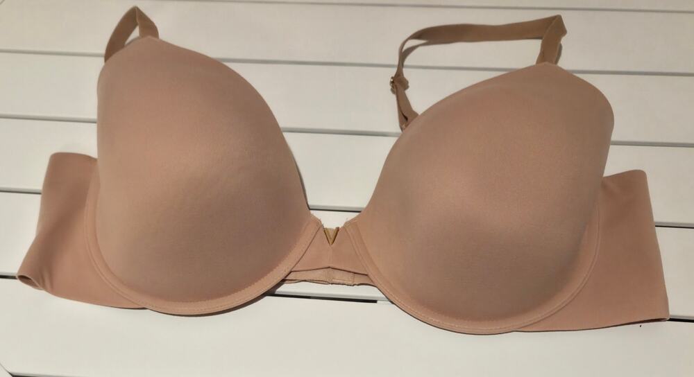 Victoria's Secret Perfect Coverage Bra Full Coverage Nude Beige 42C